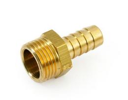 Žalvarinis žarnos antgalis GENERAL FITTINGS, 3/8"x 10 mm, išor. sr.