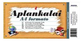 Tvirti aplankalai, A4 formato, 5 vnt.