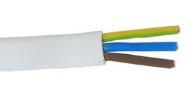 Instaliacinis kabelis, Lietkabelis YDYp, (BVV-P), 3 x 1 mm², 25 m