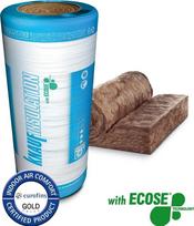 Mineralinė vata KNAUF NATUROLL PRO, ƛ-0,039, šlaitiniams stogams, 50 x 1200 x 2 x 7700 mm
