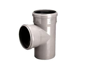 PVC vidaus kanalizacijos trišakis WAVIN, DN50 x 50 x 88°