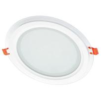 Įleidžiamas stiklinis LED šviestuvas VESTALIGHT, 3000 K, 18 W, 1347 lm, IP40, Ø20 cm