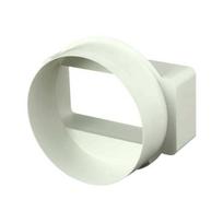 Ortakio pereiga KSD2, 55 x 110 mm x DN100, stačiakampė - apvali