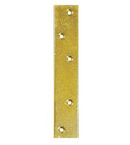 Montavimo plokštelė, 172 x 30 x 3 mm, geltonai cinkuota