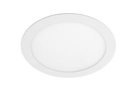 Įleidžiama LED panelė GTV ORIS, IP44, 24 W, 2000 lm, 3000 K, baltos sp., apvalios formos, Ø30 cm