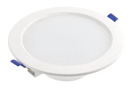 Įleidžiama LED panelė GTV DENVER SAMSUNG, IP54, 15 W, 1350 lm, 4000 K, baltos sp., Ø13,8 cm