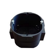 Potinkinė sujungiama dėžutė Liregus, 78x66,3x45,6mm, 650 °C, IP20, su varžt, juodos sp
