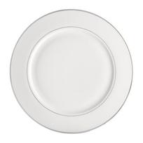Desertinė lėkštė AMBITION AURA SILVER, porcelianinė, 16,5 cm