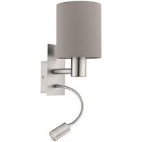 Sieninis šviestuvas EGLO PASTERI, 1 x E27, max 40 W + LED