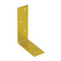 Montavimo kampas, 100 x 75 x 30 x 3 mm, geltonai cinkuotas 20 vnt.