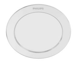 Įleidžiamas LED šviestuvas PHILIPS DIAMOND CUT, 3,5 W, 4000 K, 320 lm, baltos sp. Ø9,5 cm