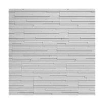 Dekoratyvinio akmens plytelės LINEA WHITE, 37 x 14,5 cm, 0,49 m2