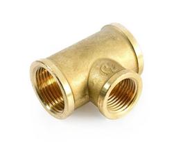 Žalvarinis redukuotas trišakis GENERAL FITTINGS, 3/4"x 1/2"