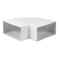 Ortakio alkūnė KLH25-90, 220 x 55 mm, horizontali, 90°