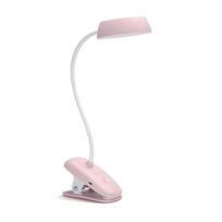Pakraunamas LED šviestuvas su gnybtu PHILIPS DONUTCLIP, 3W, 4000K, 175lm, dimeriuojamas, rožinės sp.
