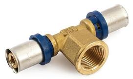 Presuojamas trišakis GENERAL FITTINGS, DN18 x 1/2, vidinis sr.