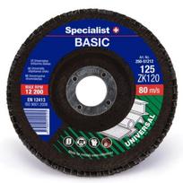 Žiedlapinis šlifavimo diskas SPECIALIST+ Basic, 125 x 22,22 mm, ZK120