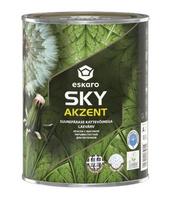 Lubų dažai ESKARO AKZENT SKY, visiškai matiniai, baltos sp., 0,9 l