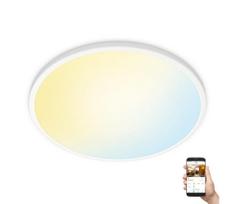 WiZ - LED Reguliupjamas lubinis šviestuvas SUPERSLIM LED/22W/230V white Wi-Fi