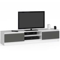 TV staliukas K160, balta/pilka