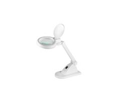 LED Stalinė lempa su lupa LED/6W/230V balta