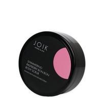 Blizgesį suteikiantis aviečių kūno šveitiklis „Shimmering Raspberry Bon Bon Body Scrub“