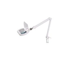 LED Reguliuojama stalinė lempa su lupa LED/12W/230V balta