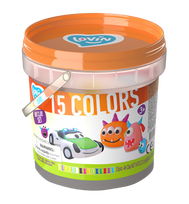 Kūrybinis rinkinys Modeliavimo ir lipdymo priemonės (šokinėjantis plastilino) rinkinys - Monsters