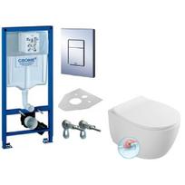 Potinkinis wc rėmas Grohe ir Sentimenti Rimless pakabinamas klozetas