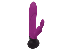 Dvigubas vibratorius "Mini Bonnie" – Violetinis
