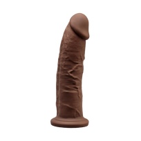 Realistiškas falo imitatorius Silexd Model 2 7'5" Brown, rudos spalvos