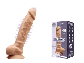 Vibruojantis realistiškas falo imitatorius Silexd "Model 1 8" Flesh", kūno spalvos (galima rinktis spalvą)