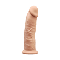 Vibruojantis realistiškas falo imitatorius Silexd "Model 2 7" Flesh", kūno spalvos (galima rinktis spalvą)