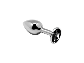 Analinis kaištis ,,Mini Metal Butt Plug S'', Juodas (galima rinktis spalvą)