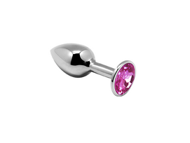 Analinis kaištis ,,Mini Metal Butt Plug S'', Rožinis (galima rinktis spalvą)