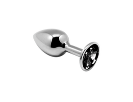 Analinis kaištis ,,Mini Metal Butt Plug M'', Juodas (galima rinktis spalvą)