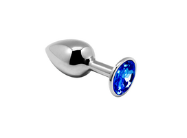 Analinis kaištis ,,Mini Metal Butt Plug M'', Mėlynas (galima rinktis spalvą)
