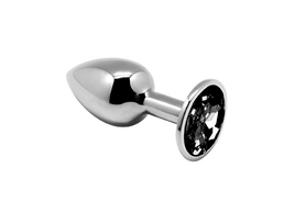 Analinis kaištis ,,Mini Metal Butt Plug L'', Juodas (galima rinktis spalvą)