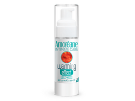 Šildantis vandens pagrindo lubrikantas "Amoreane Warming Effect" - 50 ml