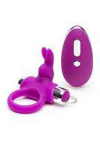 Vibruojantis penio žiedas „Happy Rabbit Remote Control Cock Ring"