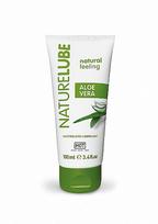 Vandens pagrindo lubrikantas su alaviju "HOT Nature Lube" - 100 ml