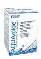 Veganiškas vandens pagrindo lubrikantas "Joydivision AQUAglide Neutral" - 50 vienetų po 3 ml