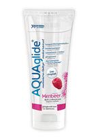 Aviečių skonio vandens pagrindo lubrikantas „Joydivision Aqua Glide Raspberry“ - 100 ml