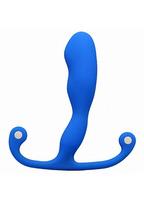 Prostatos masažuoklis - analinis kaištis ,,Helix Syn Trident Blue''