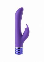Dvigubas vibratorius "Hailey" – Violetinis