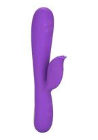 Dvigubas vibratorius "Swirl Massager" – Violetinis