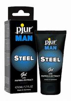 Erekciją stiprinantis gelis “Pjur Man Steel Gel” - 50 ml