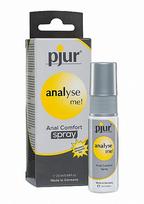 Silikono pagrindo lubrikantas - purškiklis su pantenoliu ir alaviju "Pjur Analyse Me!" - 20 ml