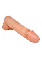 Itin didelio dydžio falo imitatorius XR Brands Moby Huge Super Dildo, kūno spalvos (galima rinktis spalvą)
