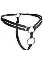 Dvigubas Strap On diržas XR Brands "Unity Double Penetration"